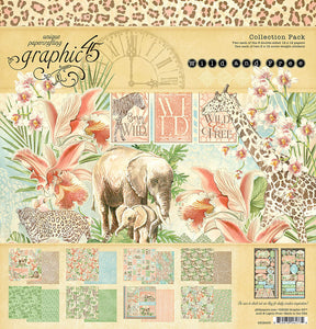 Graphic 45 Collection Kit - Wild and Free – Scrapbooking for Less